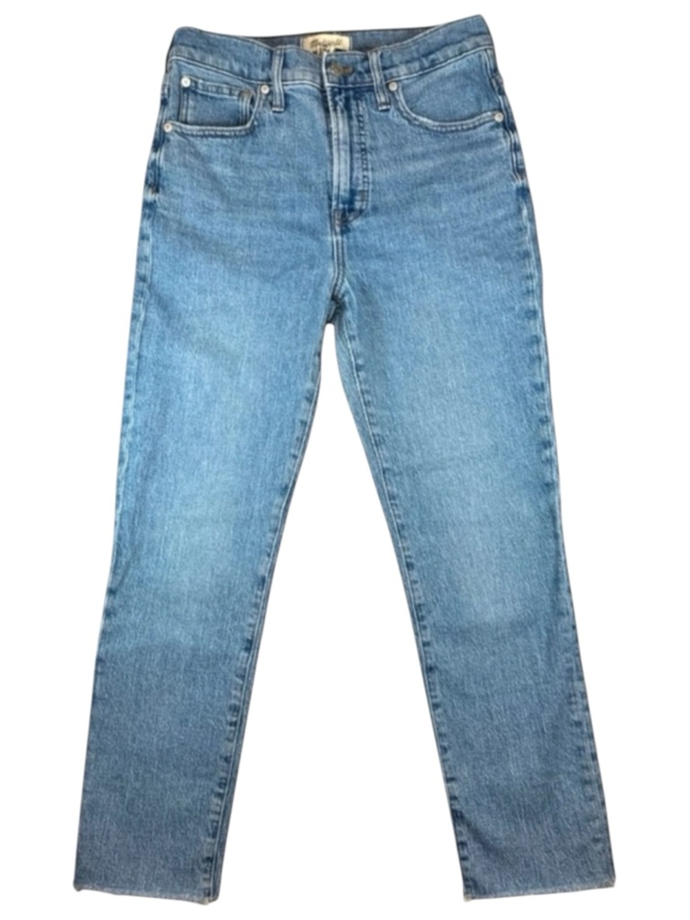 Madewell Perfect Vintage Crop Jeans High Waist Size 27 Y2K Streetwear Normcore